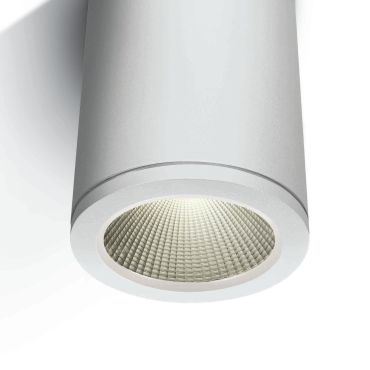 ONE Light Outdoor Ceiling Cylinders - buiten plafondverlichting - Ø 8 x 10,5 cm - 6W LED incl. - IP54 - wit