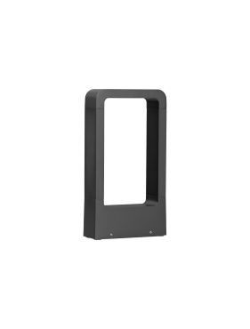 Nova Luce Minimal - tuinpaal - 16,3 x 30 x 5,7 cm - 7W LED incl. - IP65 - zandzwart