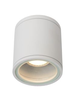 Lucide Aven - opbouwspot - Ø 9 x 10 cm - IP65 - wit