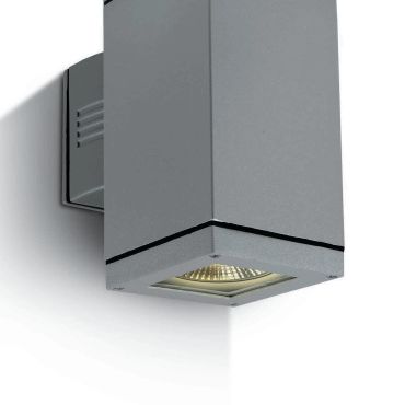 ONE Light PAR30 Outdoor Cubes - buiten wandverlichting - 10,8 x 10,8 cm - IP54 - grijs
