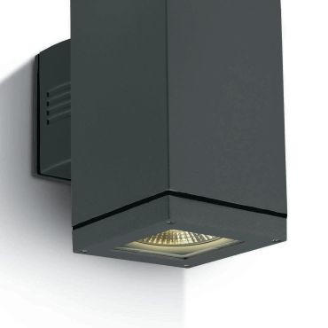 ONE Light PAR30 Outdoor Cubes - buiten wandverlichting - 10,8 x 10,8 cm - IP54 - antraciet