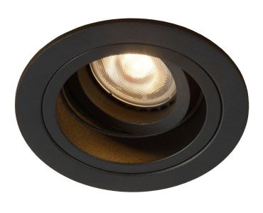 Lucide Embed -  inbouwspot -  Ø 91 mm, Ø 83 mm inbouwmaat - zwart