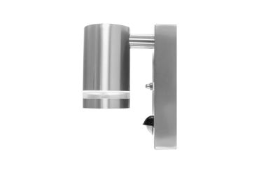 Integral LED Malaga - buiten wandlamp met bewegingssensor - 6,8 x 11,6 x 14,9 cm - IP54 - roestvrij staal