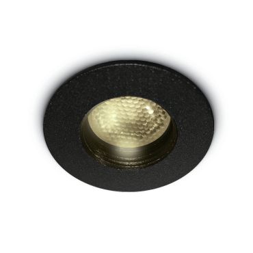 ONE Light - inbouwspot - Ø 25 mm, Ø 20 mm inbouwmaat - 1W LED incl. - zwart