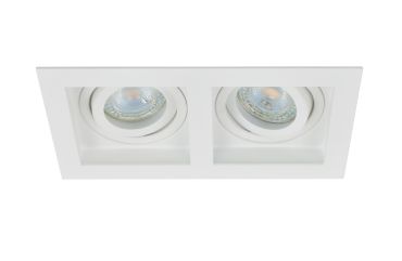 Projectlight Bloq 2L - inbouwspot - 180 x 100 mm, 171 x 92 mm inbouwmaat - wit