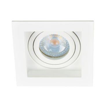Projectlight Bloq - inbouwspot - 100 x 100 mm, 92 x 92 mm inbouwmaat - wit