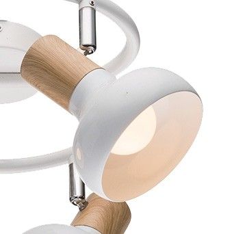 SHOWROOMMODEL - Elmark Addy - plafondspot 3L - Ø 25 x 16,5 cm - wit