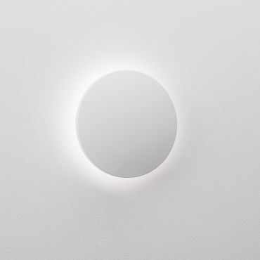 Nova Luce Astrid - wandverlichting - Ø 13,5 x 4 cm - 6W LED incl. - zandwit