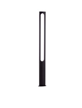 Nova Luce Eta - tuinpaal - 23 x 200 x 12 cm - 21W LED incl. - IP65 - donker antraciet