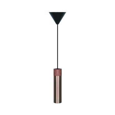 Nordlux Tilo - hanglamp - Ø 6 x 224,6 cm - geborsteld messing