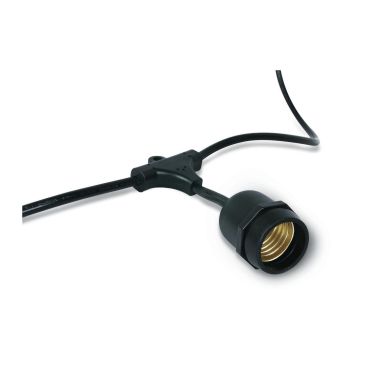 ONE Light - lichtsnoer - 8,5 meter - E27 - IP44 - zwart