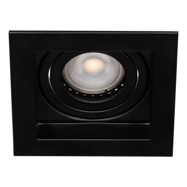 Projectlight Bloq - inbouwspot - 100 x 100 mm, 92 x 92 mm inbouwmaat - zwart