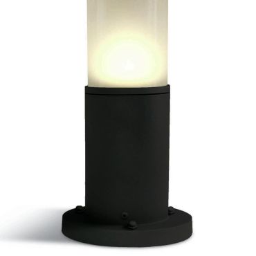 ONE Light E27 Tube Lights - tuinpaal - Ø 10,7 x 35 cm - IP54 - zwart