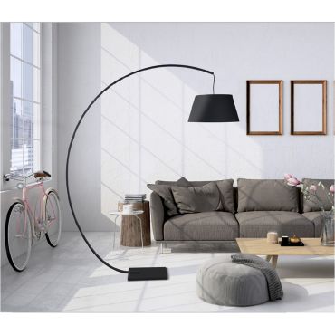 Maxlight Celia - staanlamp - 212 cm - zwart