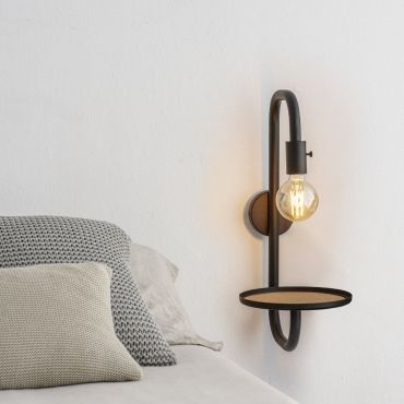SHOWROOMMODEL - Faro Guest - wandverlichting - 25 x 36 x 60,5 cm - zwart