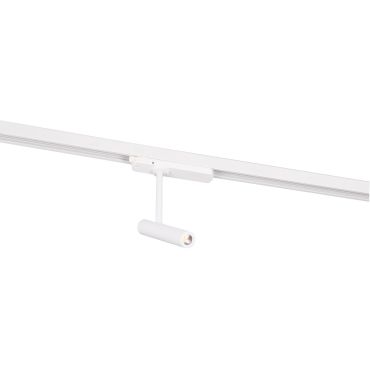 Maxlight Pistol – railspot - 3-fase railsysteem - 16,8 x 3 x 25 cm - 12W LED incl. - wit