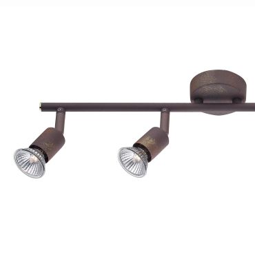 Nova Luce Base - opbouwspot 4L - 51 x 8 x 10,9 cm - roest