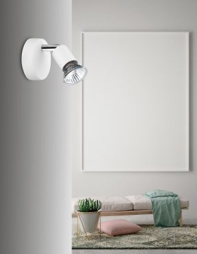 Nova Luce Base - opbouwspot - 8 x 6,7 x 10,9 cm - mat wit