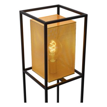 SHOWROOMMODEL - Lucide Sansa - Vloerlamp - 22 x 22 x 120 cm - zwart