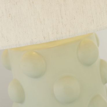 Searchlight Crazy - tafellamp - Ø 38 x 54 - groen en grijs