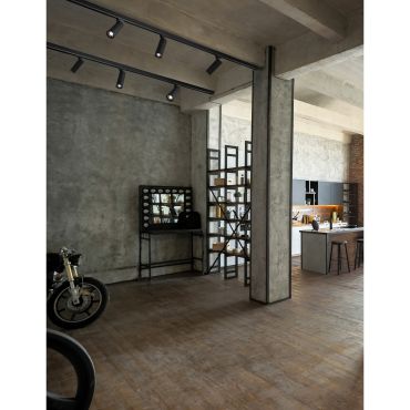 Nova Luce Monvel - 3-fase railspot - 7 x 6 x 15 cm - 15W LED incl. - zandzwart