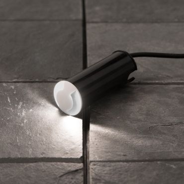 Nova Luce Bang - grondspot voor buiten - Ø 37 mm, 32 mm inbouwmaat - 1W LED incl. - IP67 - wit