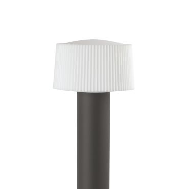 Faro Muffin - tuinpaal - Ø 20 x 55,9 cm - IP44 - donkergrijs