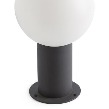 Faro Moon - tuinpaal - Ø 18 x 30 cm - IP44 - donkergrijs