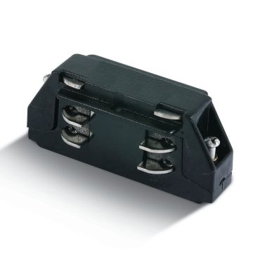 ONE Light Rounded Track &amp; Accessories - connector - 3-fase railsysteem - 16A - zwart