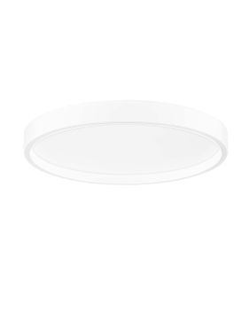 Nova Luce Istos - plafondlamp - Ø 50 x 5 cm - 38W dimbare LED incl. - zandwit