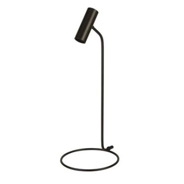 Searchlight Dulwich - tafellamp - Ø 23 x 57 cm - zwart