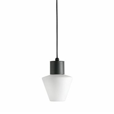 Faro Mistu - hanglamp - Ø 20 x 157,5 cm - IP44 - donkergrijs