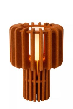 Lucide Rollo - tafellamp - Ø 24 x 35 cm - terracotta