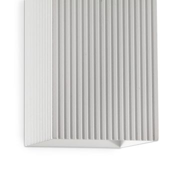 Faro Lune II L - wandlamp - 8 x 15,5 x 6,5 cm - wit
