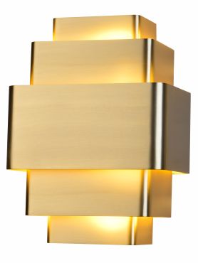 Artdelight Layers - wandverlichting - 12 x 20 x 27,5 cm - brons
