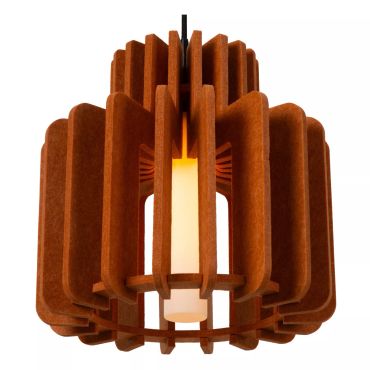 Lucide Rollo - hangamp - Ø 40 x 150 cm - terracotta