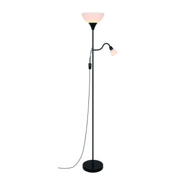 Nordlux Lauria - vloerlamp - Ø 25 x 178 cm - zwart
