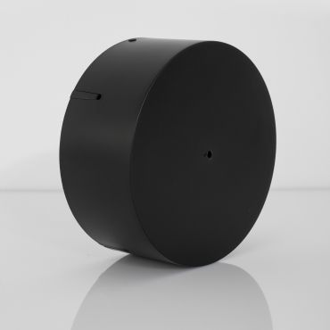 Nova Luce - zwarte doos geschikt voor Belar Hanglamp - Ø 15 x 6 cm - zwart