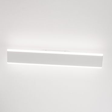 Nova Luce Line - wandverlichting - 50,3 x 4,8 x 8 cm - 2 x 12W LED incl. - zandwit