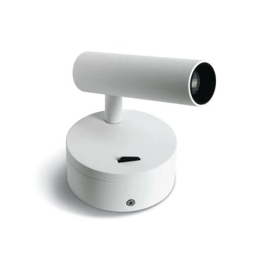 ONE Light Reading Spots - wandverlichting met schakelaar - Ø 8 x 9 cm - 3W LED incl. - wit