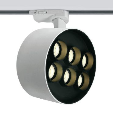 ONE Light Dark Light Tubes - rail spot - 3-fase railsysteem - Ø 13,5 x 7,7 cm - 36W LED incl. - wit