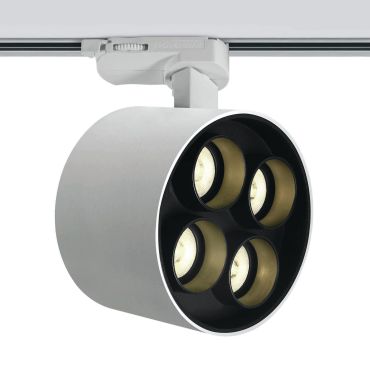 ONE Light Dark Light Tubes - rail spot - 3-fase railsysteem - Ø 13,5 x 7,7 cm - 24W LED incl. - wit