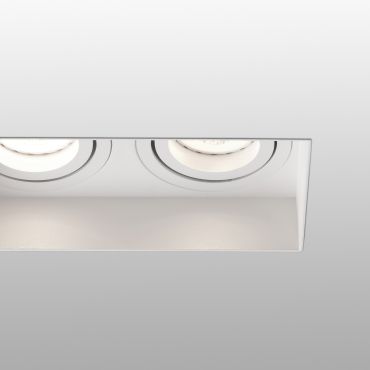 Faro Hyde Trimless - inbouwspot - 164 x 82 mm, 182 x 93 mm inbouwmaat - mat wit