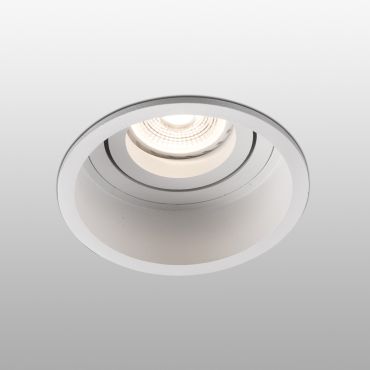 Faro Hyde - inbouwspot - Ø 89 mm, Ø 83 mm inbouwmaat - mat wit