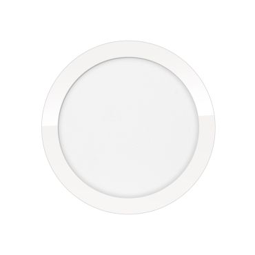 ETH Anne Round - plafondlamp - Ø 26 x 2,7 cm - 3 stappen dimbaar - 15W LED incl. - IP44 - wit