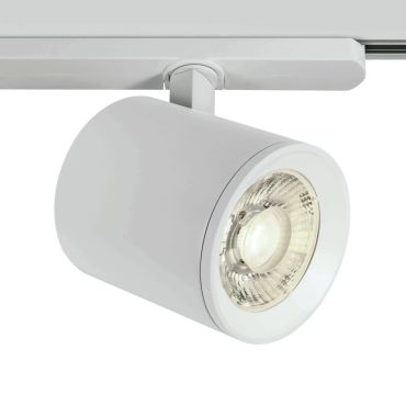 SHOWROOMMODEL - ONE Light Shop PRO - rail spot - 3-fase railsysteem - Ø 10 x 11,1 cm - 30W LED incl. - wit - witte lichtkleur