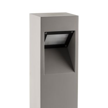 Faro Cast - tuinpaal II – 15 x 13 x 30 cm - 10W LED incl. - IP65 - donkergrijs