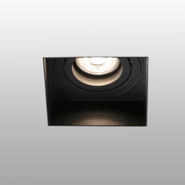 Faro Hyde Trimless - inbouwspot - 82 x 82 mm, 102 x 93 mm inbouwmaat - mat zwart