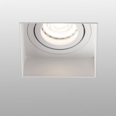 Faro Hyde Trimless - inbouwspot - 82 x 82 mm, 102 x 93 mm inbouwmaat - mat wit
