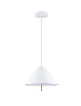 Nova Luce Oros - hanglamp - Ø 40 x 150 cm - 17W LED incl. - zandwit